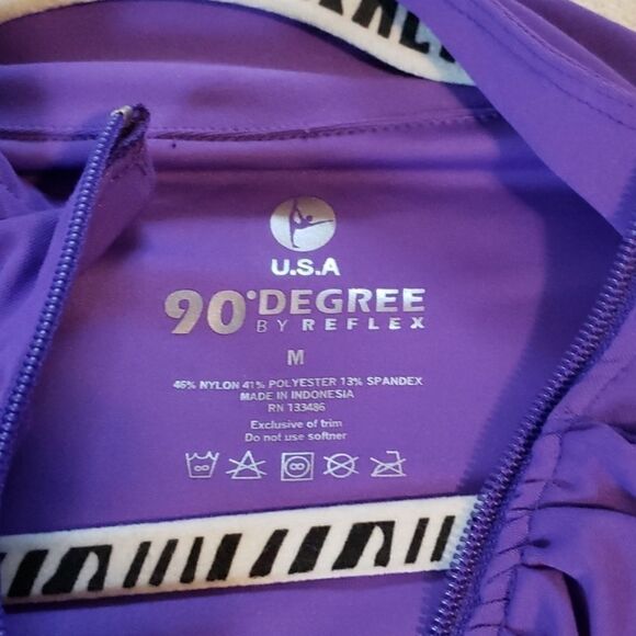 90Degrees NWOT zip up jacket - Picture 2 of 5